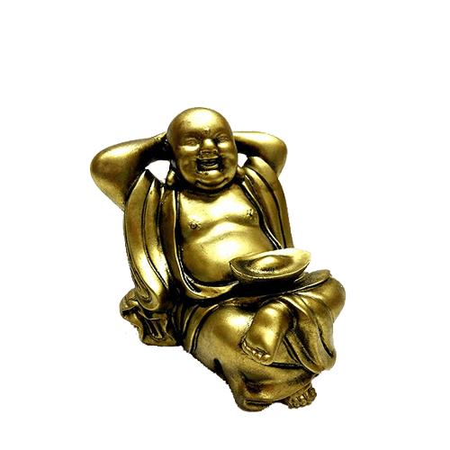 Buda Abundancia Sentado Grande (F179)
