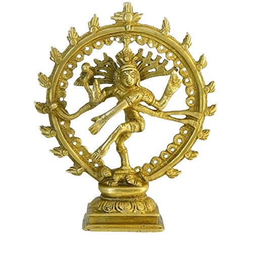 Shiva Nataraj Bailando Dorado (F218)