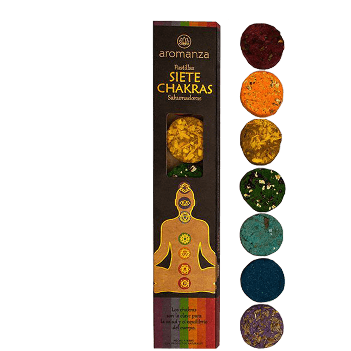 Pastillas Sahumadoras - Siete Chakras (101KB)