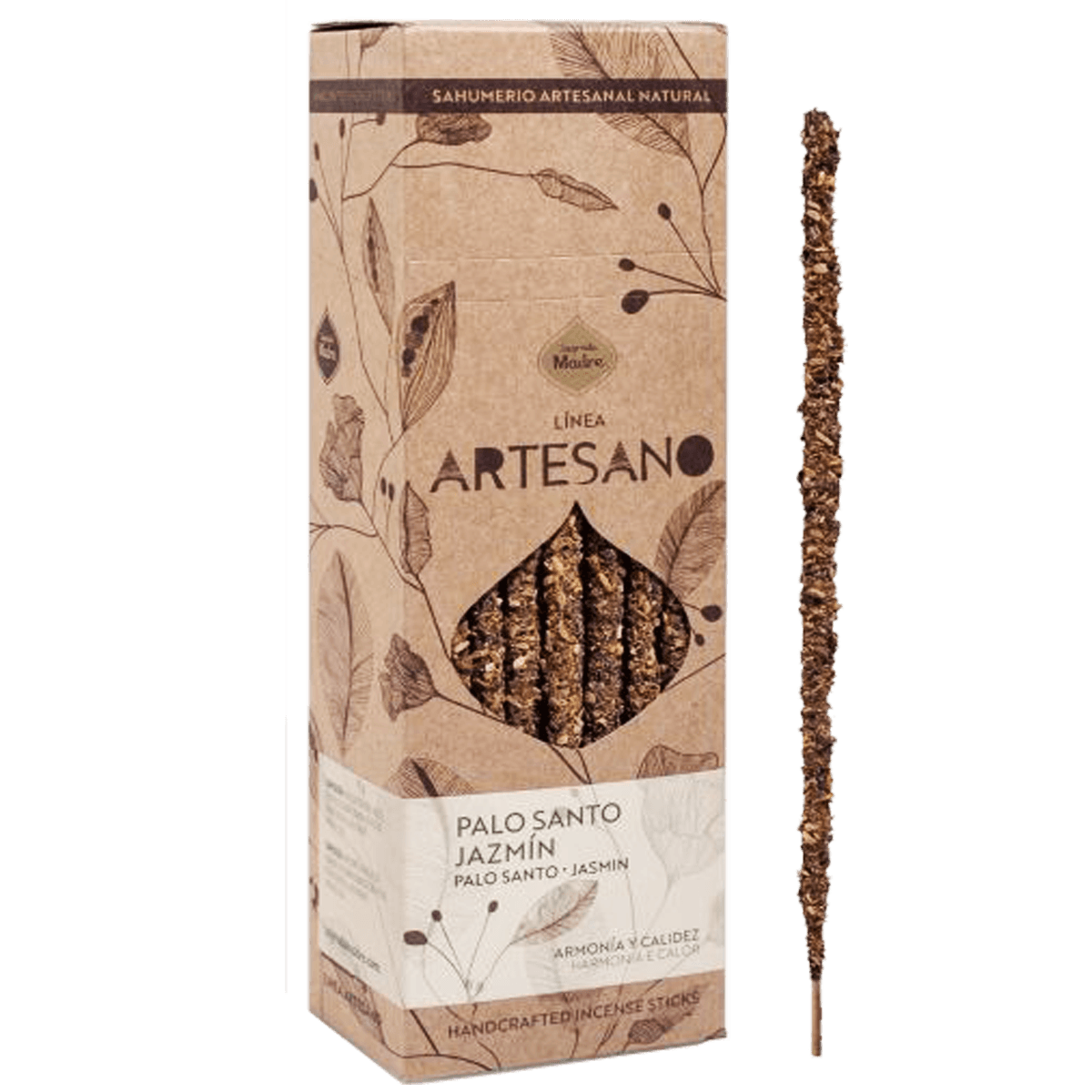 Sahumerio Artesano Natural - Palo Santo Jazmín