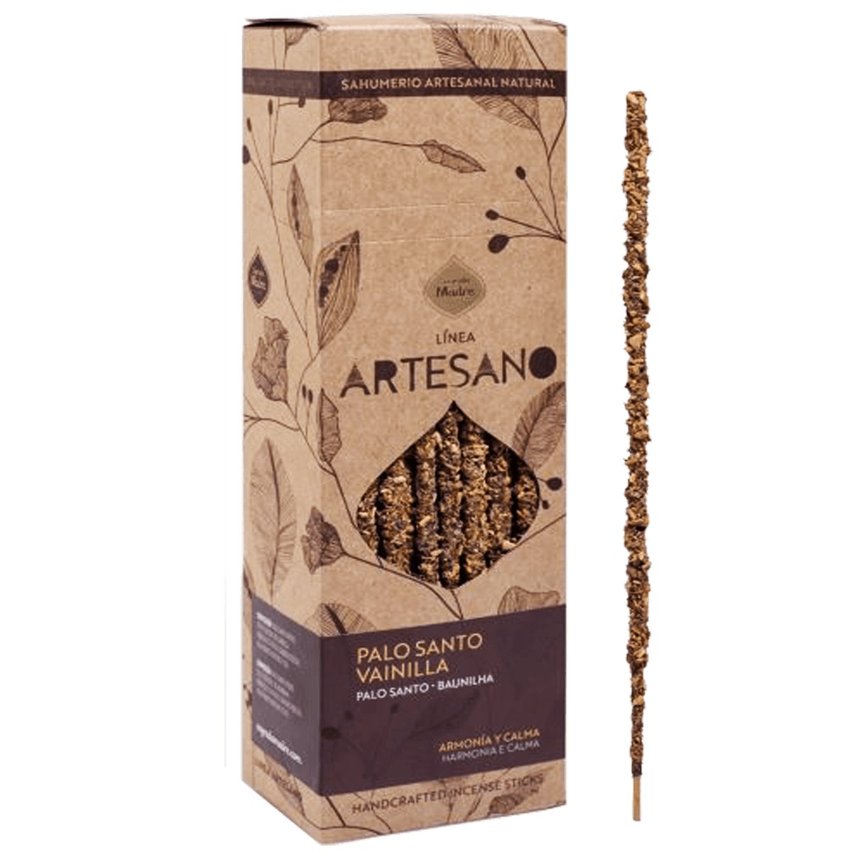 Sahumerio Artesano Natural - Palo Santo Vainilla