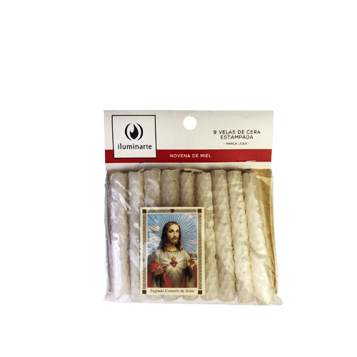 Velas Novena de Miel - Sagrado Corazón de Jesús (095)