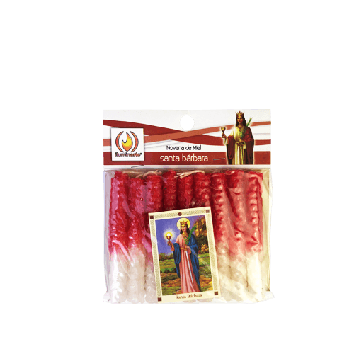 Velas Novena de Miel - Santa Bárbara (095)