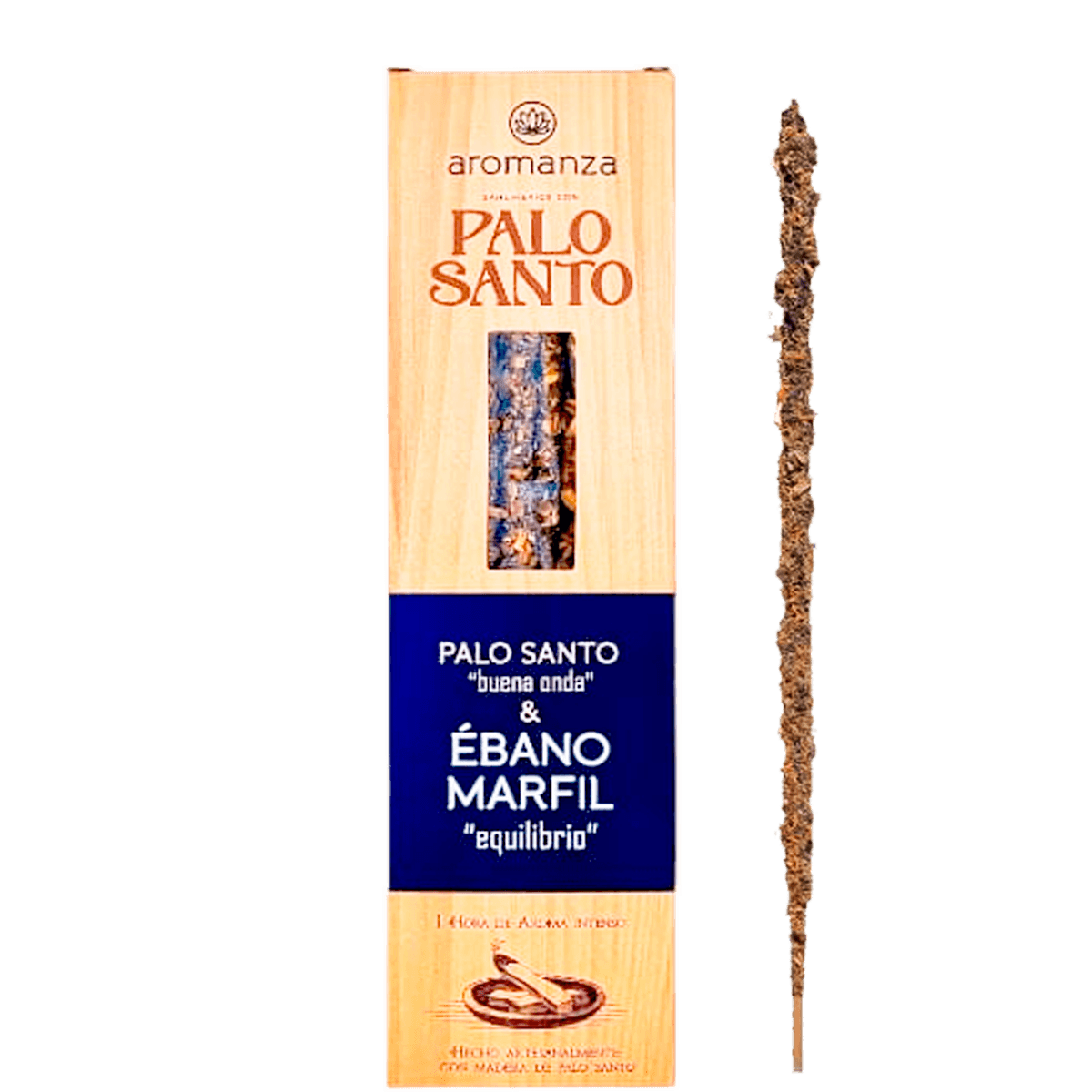 Sahumerio Palo Santo - Ébano Marfil (101WB)