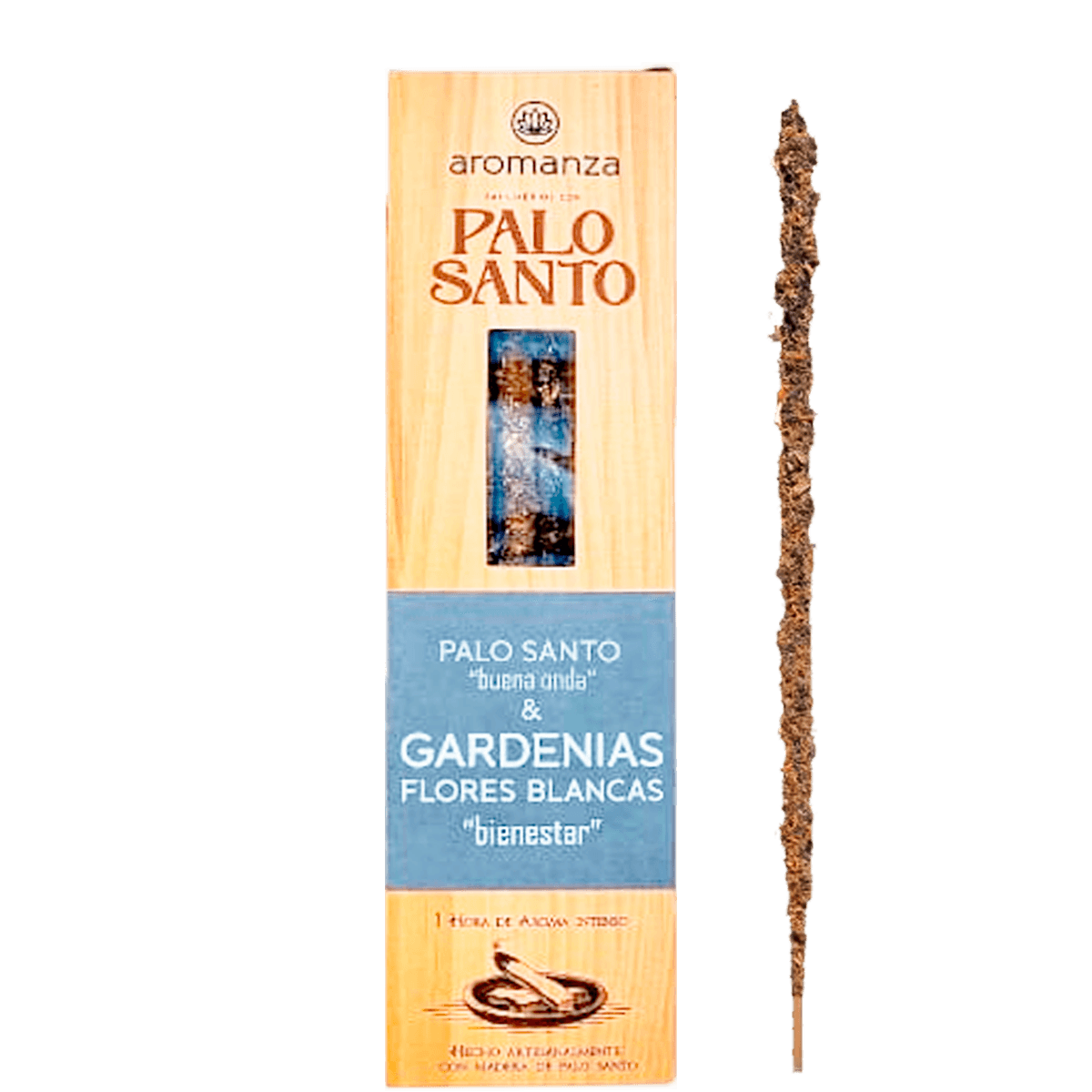 Sahumerio Palo Santo - Gardenias Flores Blancas (101WB)