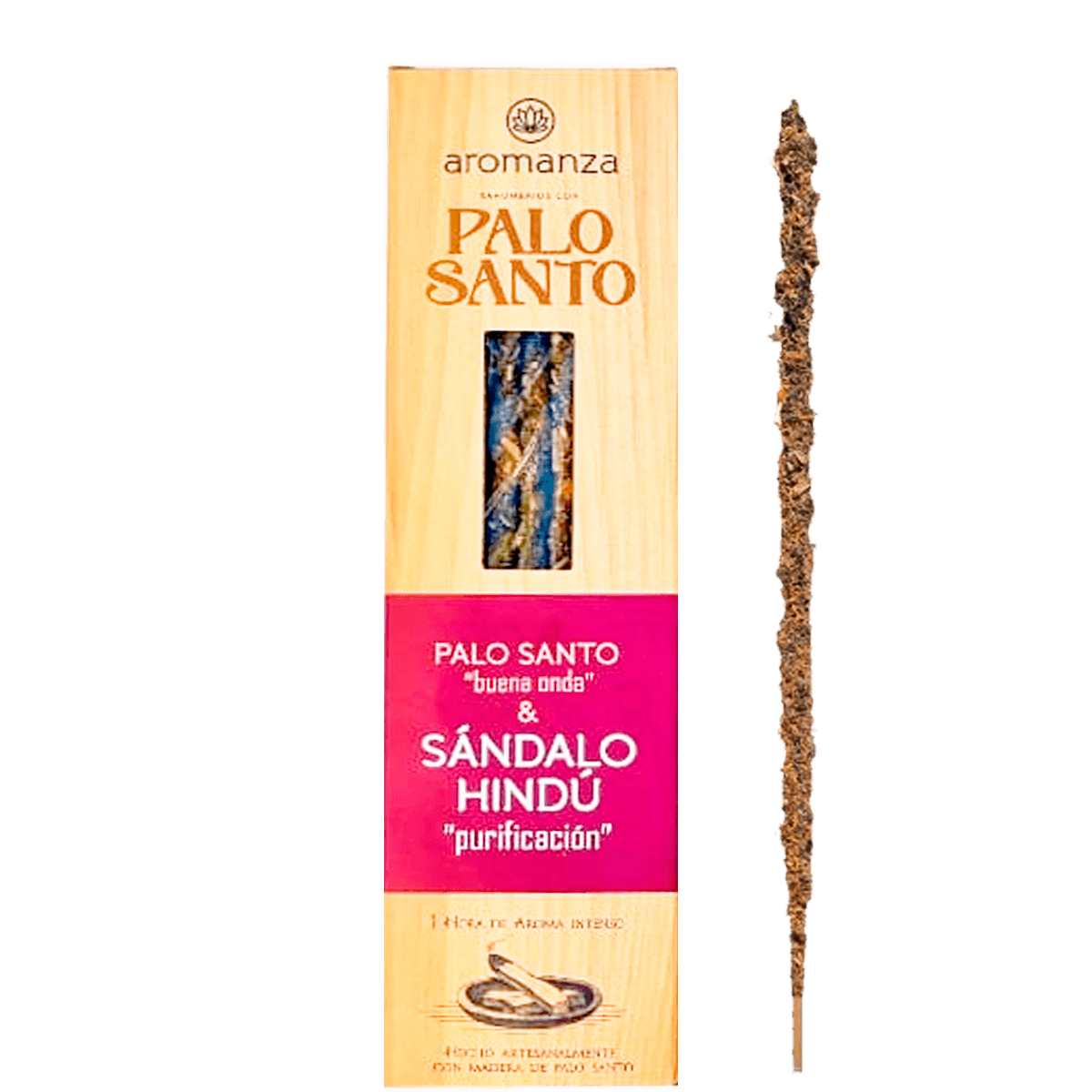 Sahumerio Palo Santo - Sándalo Hindú (101WB)