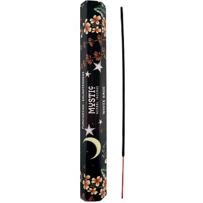 Mystic Herbal Incense Hexagonal - White Sage