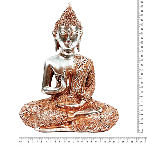 Buda Plateado Deco (F141)