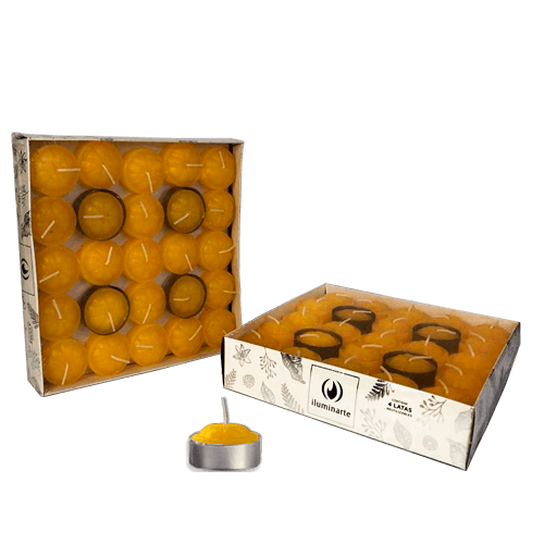 Velas de Noche Amarillo - Pack 50 (005)