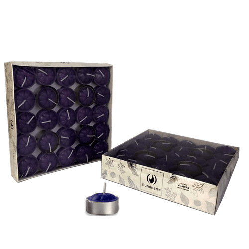 Velas de Noche Violeta - Pack 50 (005)
