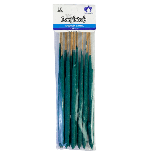 Bangladesh Sahumerio Triple Empaste x 10 - Energía Limpia (432D)