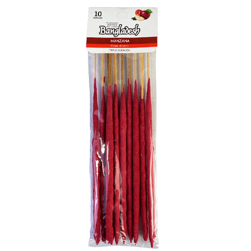 Bangladesh Sahumerio Triple Empaste x 10 - Manzana (432D)