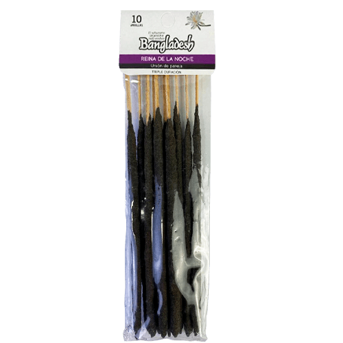 Bangladesh Sahumerio Triple Empaste x 10 - Reina de la Noche (432D)