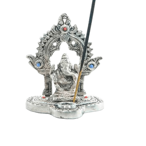 Porta Sahumerio en Altar Metal - Ganesh (650P)