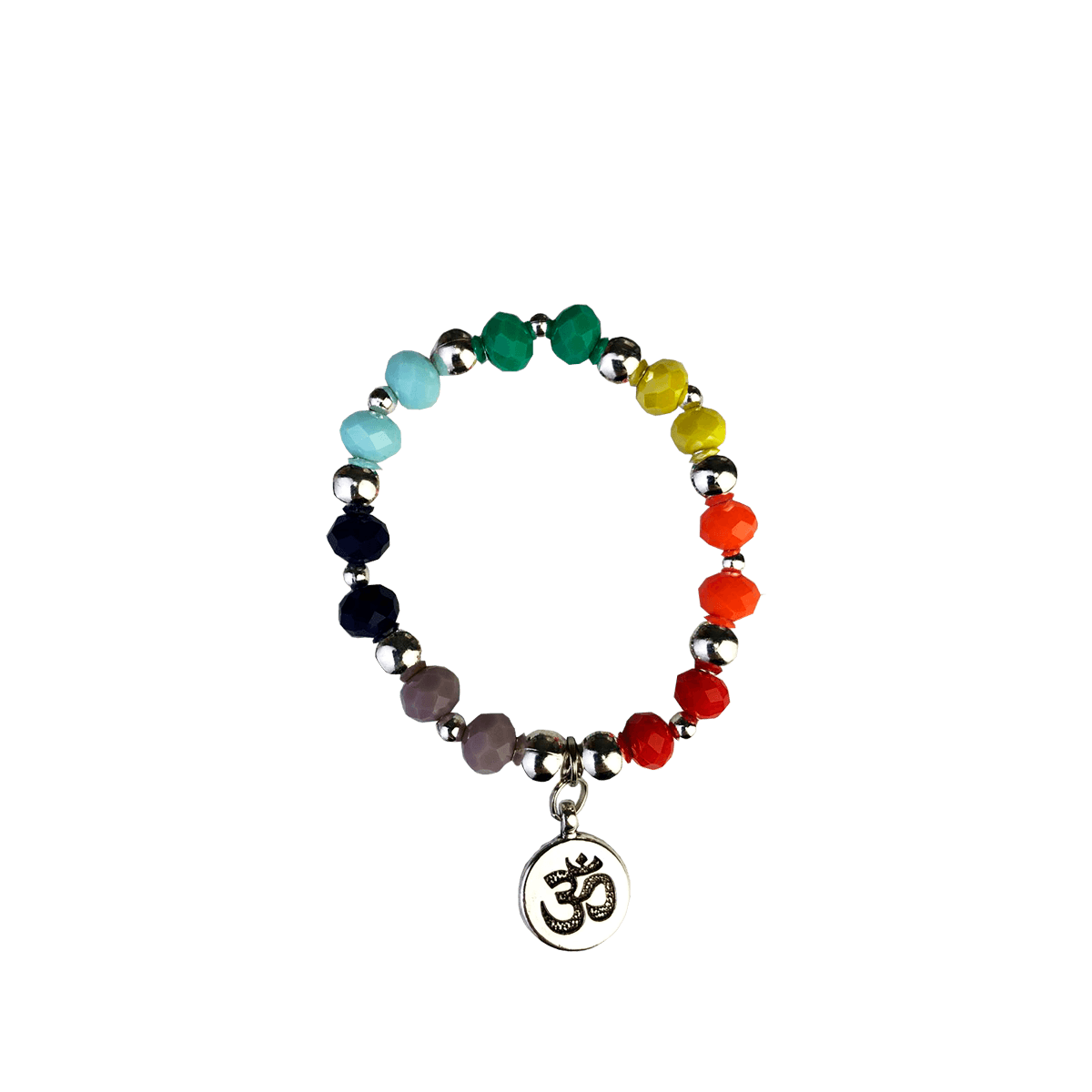 Pulsera Cristal Chico con Dije (001)