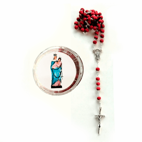 Rosario Santorial de Rosas en Caja Virgen del Rosario