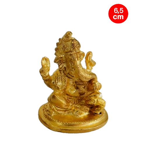 Ganesh de Bronce 6,5 Cm. Posición B (511A)
