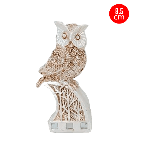 Búho Blanco 8,5 Cm. (919M)