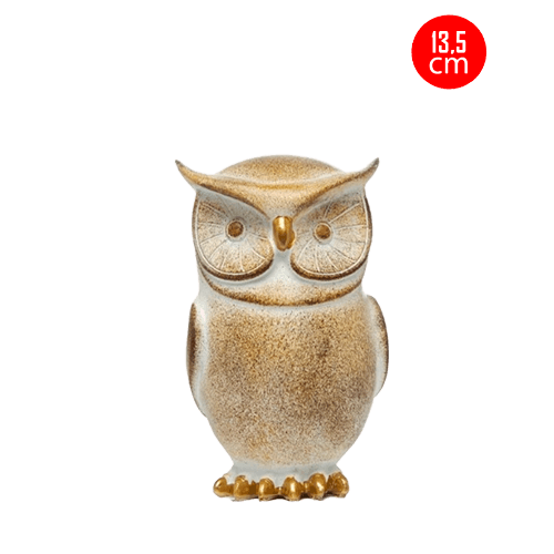 Búho Nariz Oro 13,5 Cm. (946C)
