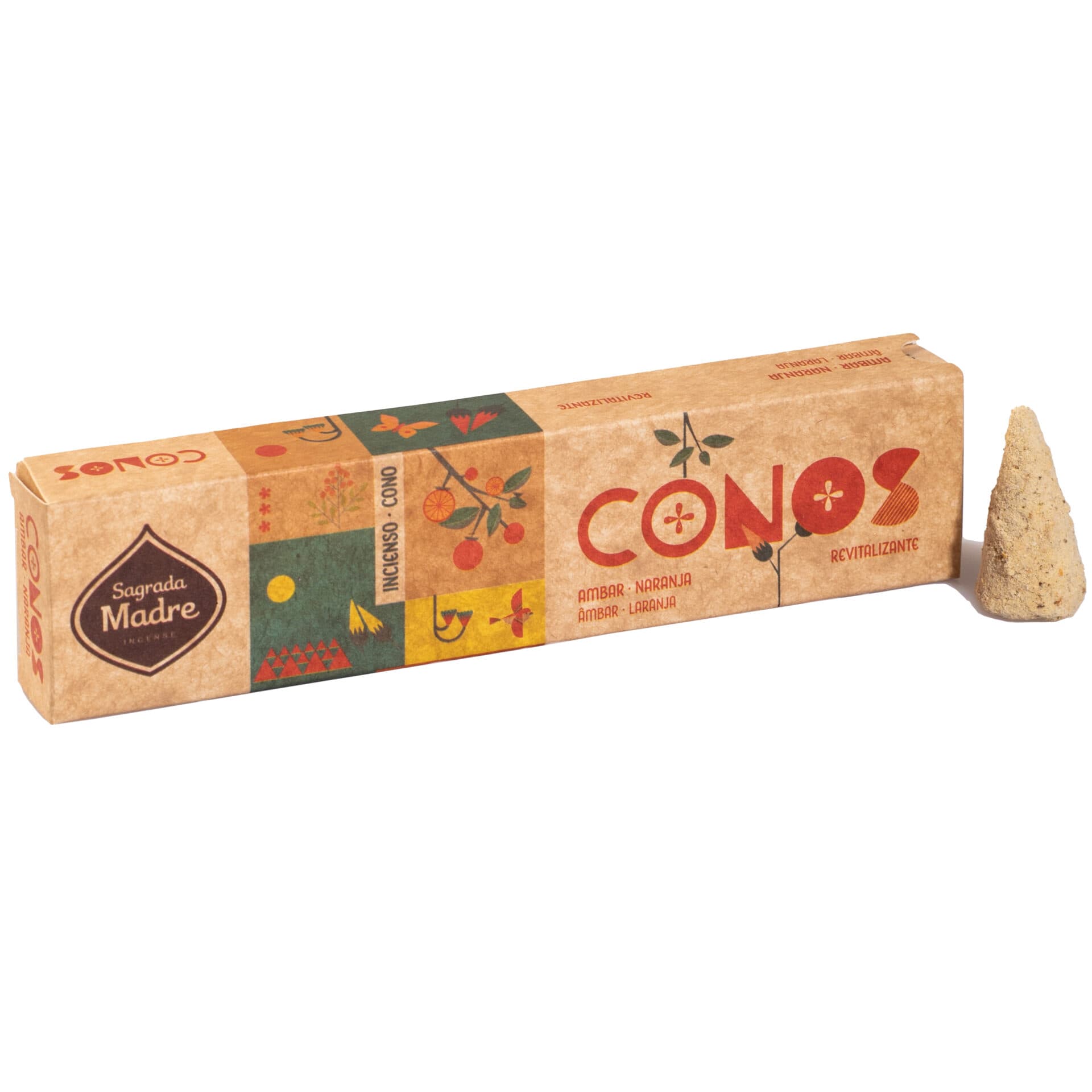 Conos - Ambar Naranja