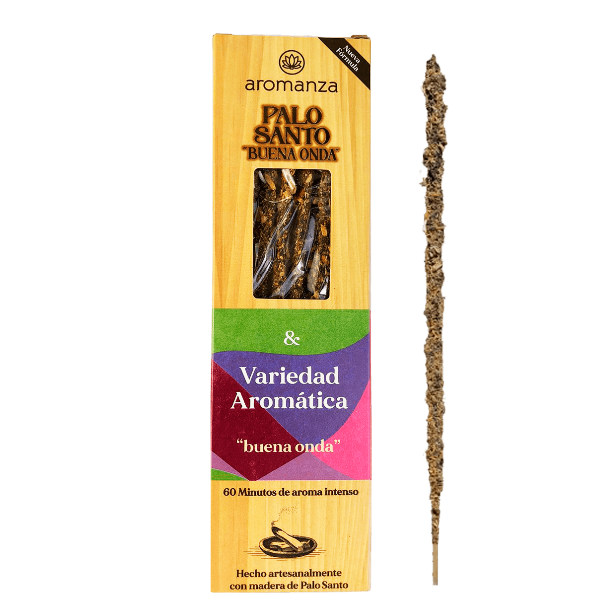 Sahumerio Palo Santo - Variedad Aromática (101WB)