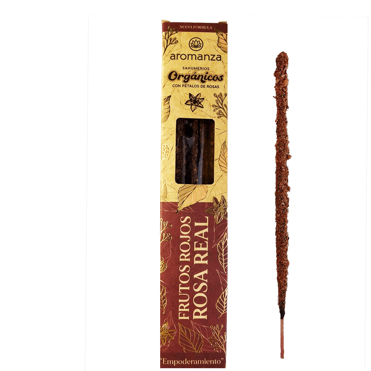 Sahumerios Orgánicos - Frutos Rojos Rosa Real (100UB)