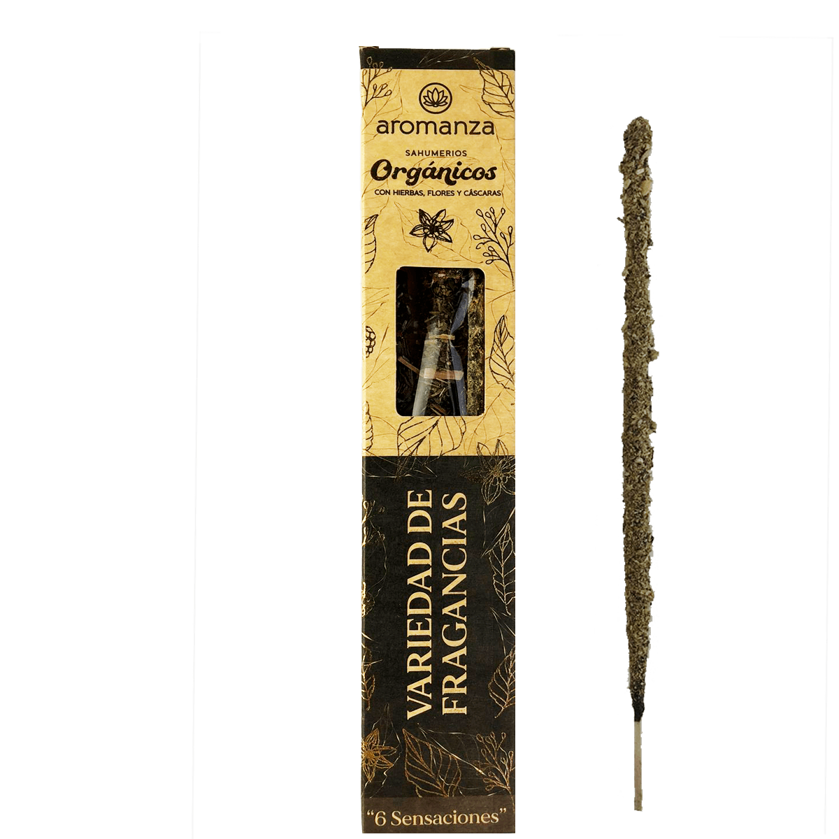 Sahumerios Orgánicos - Variedad de Fragancias (100UB)
