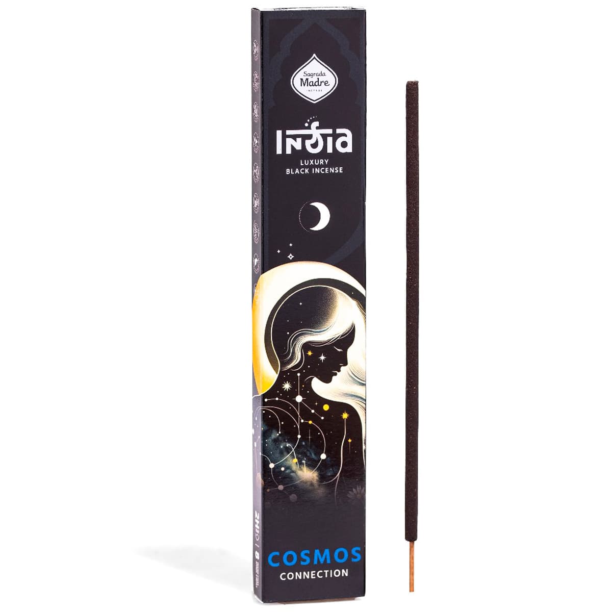 Sahumerio India Black - Cosmos (Conexión)