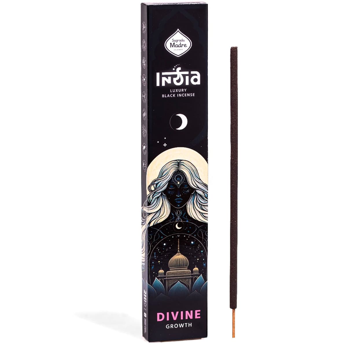 Sahumerio India Black - Divine (Crecer)
