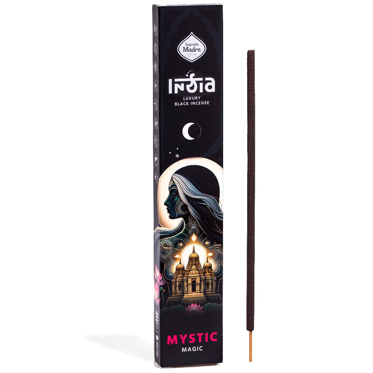 Sahumerio India Black - Mystic (Magia)