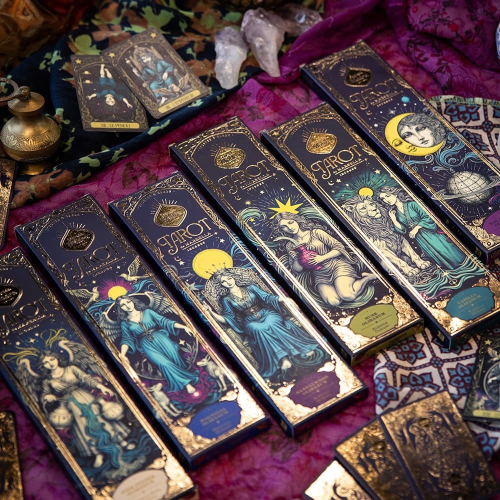 Sahumerios Tarot de Marsella