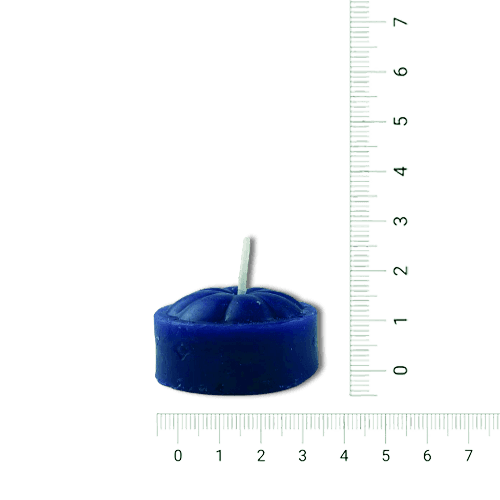 Velas de Noche - Azul Pack 12