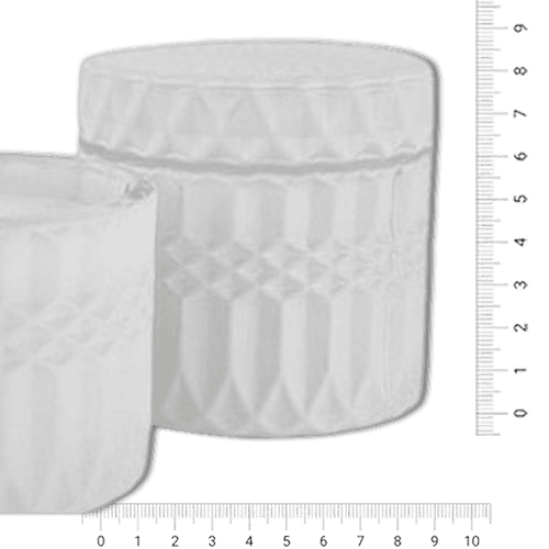 Candle Luxe White Soja Aroma - Sandía Pepino