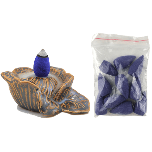 Porta Conos Flor 3,2 cm - Marrón (651O)