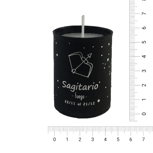 Velón Zodiacal Aromático - Sagitario (060B)